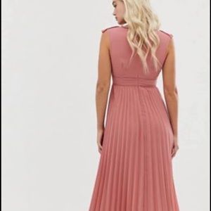 ASOS blush dress